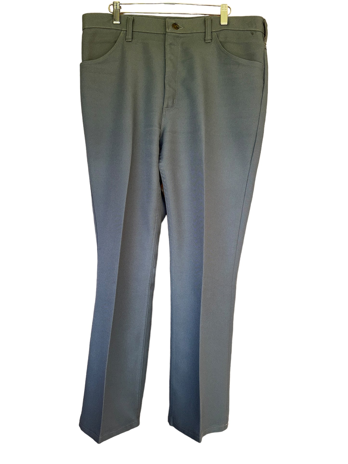Vintage Wrangler Polyester Slacks Grey