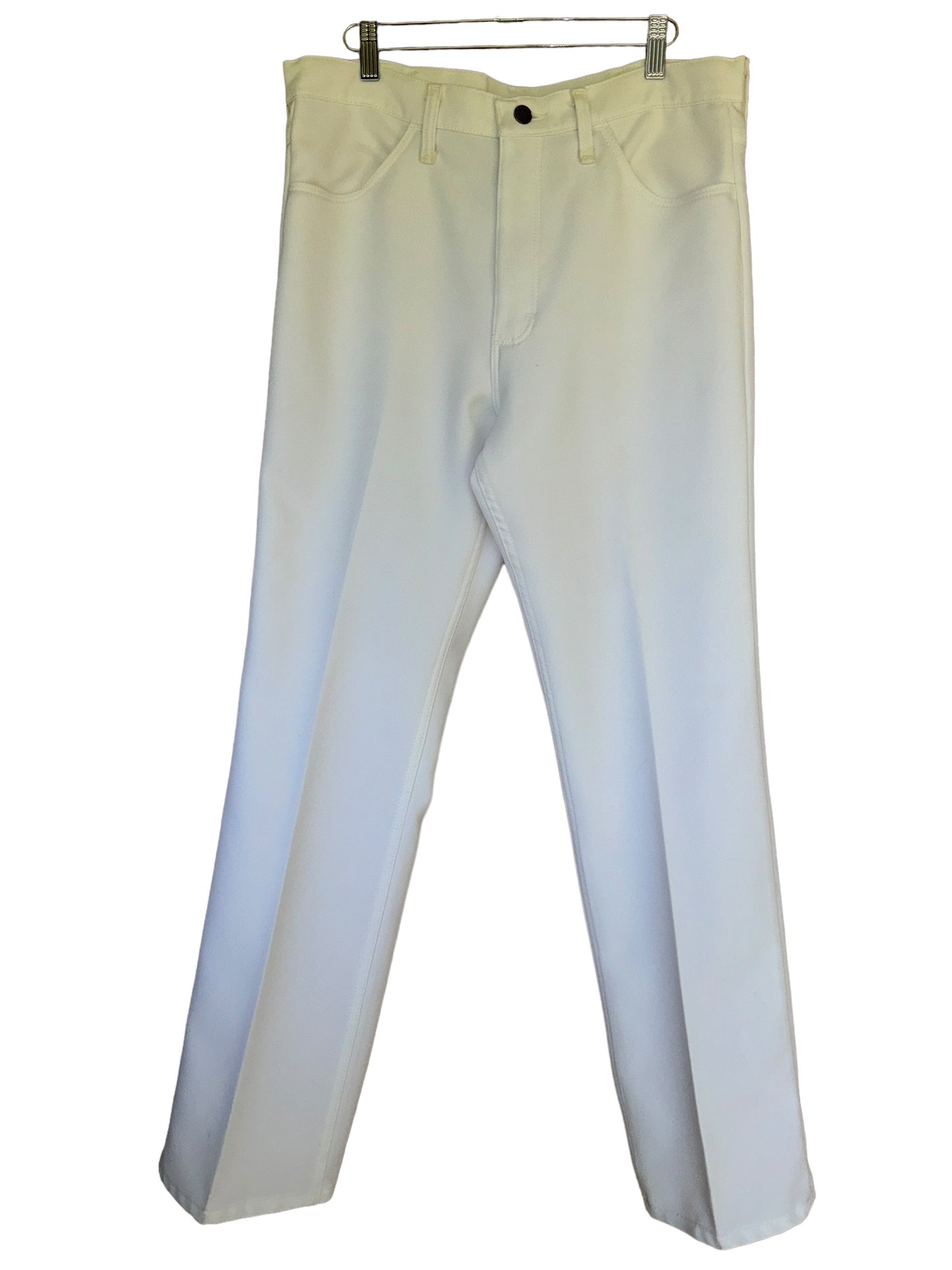 Vintage Wrangler Polyester Slacks White