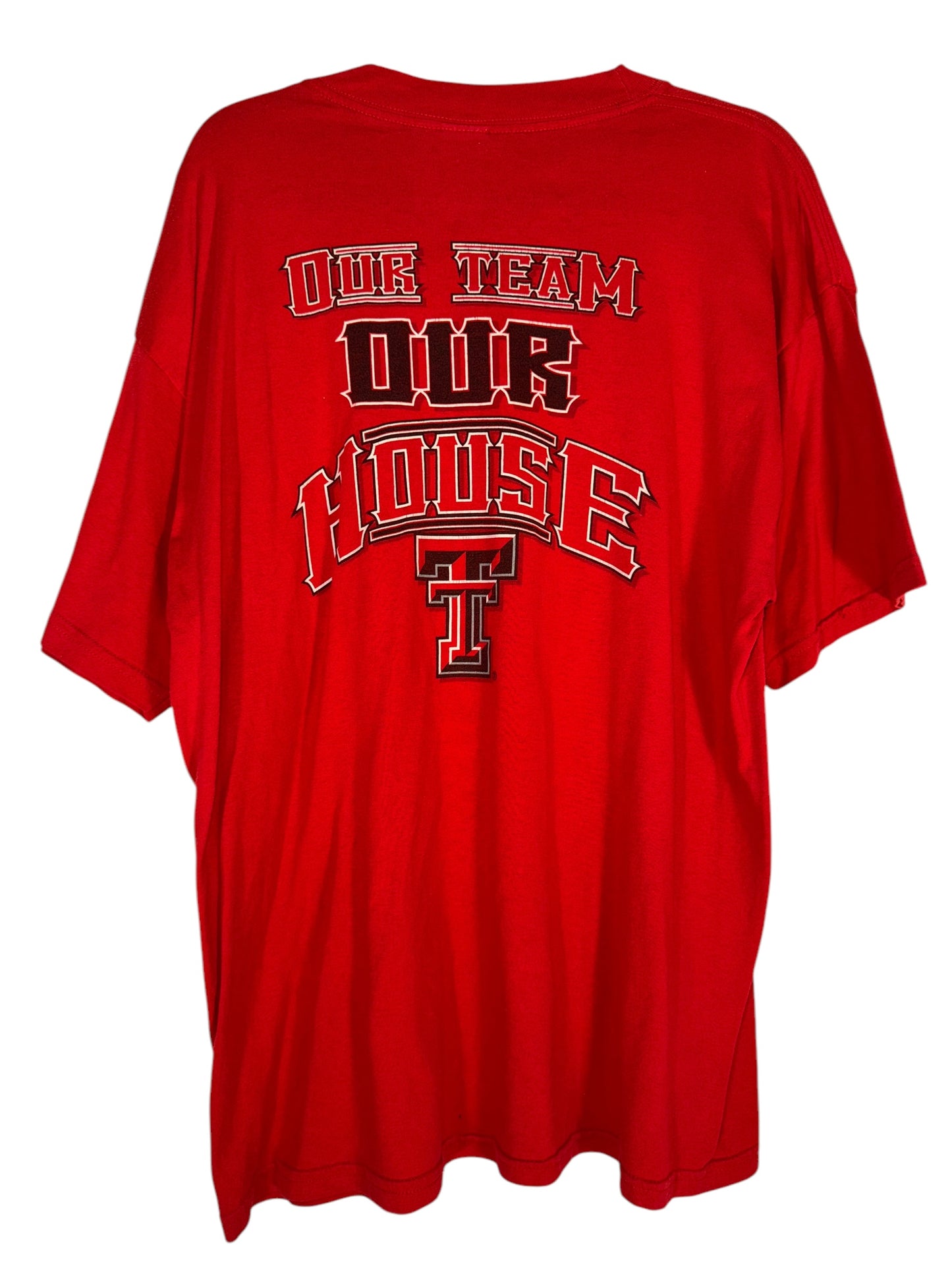 Vintage Texas Tech Shirt NCAA College Tee Y2K