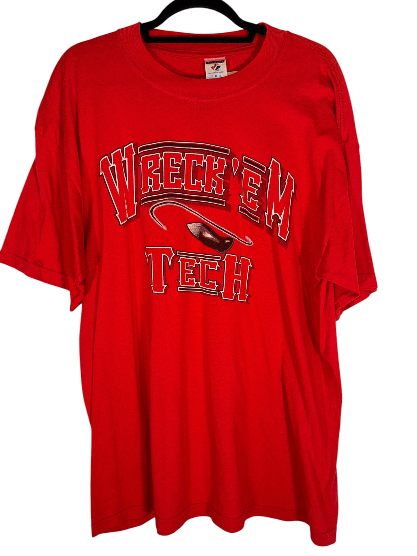 Vintage Texas Tech Shirt NCAA College Tee Y2K