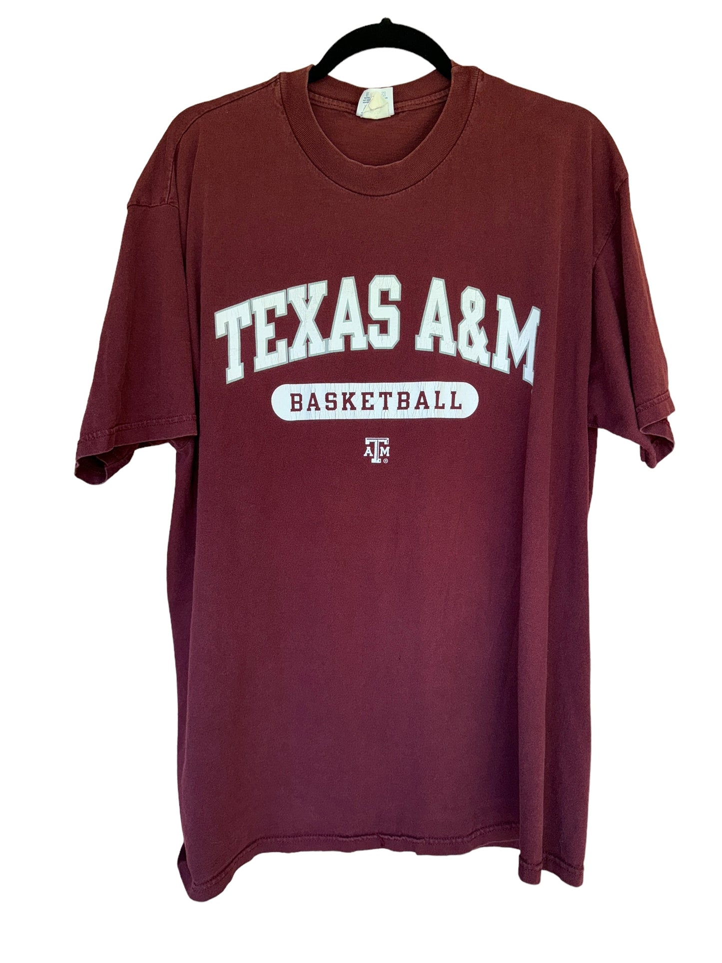 Vintage Texas A&M Basketball Shirt by Champion