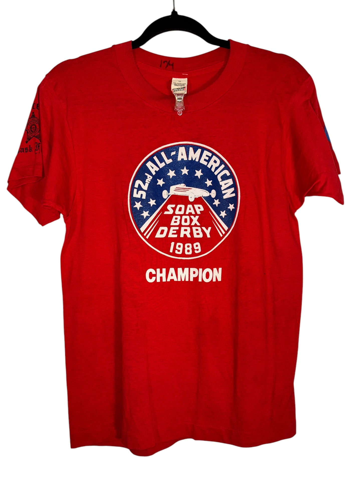 Vintage Soap Box Derby Shirt Derby Champion 1989 Tee