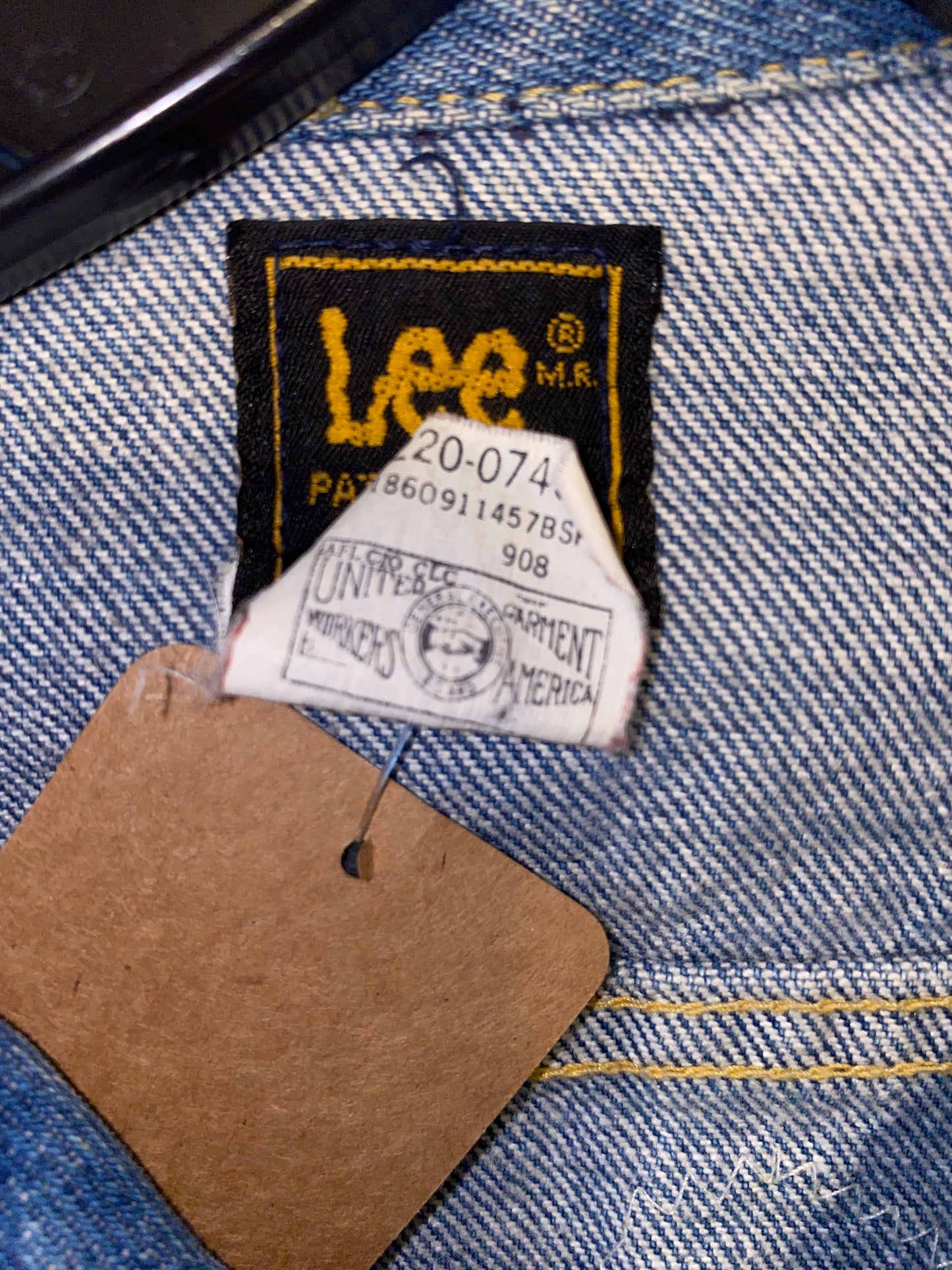 Lee Denim Jacket w Lace and Button Details