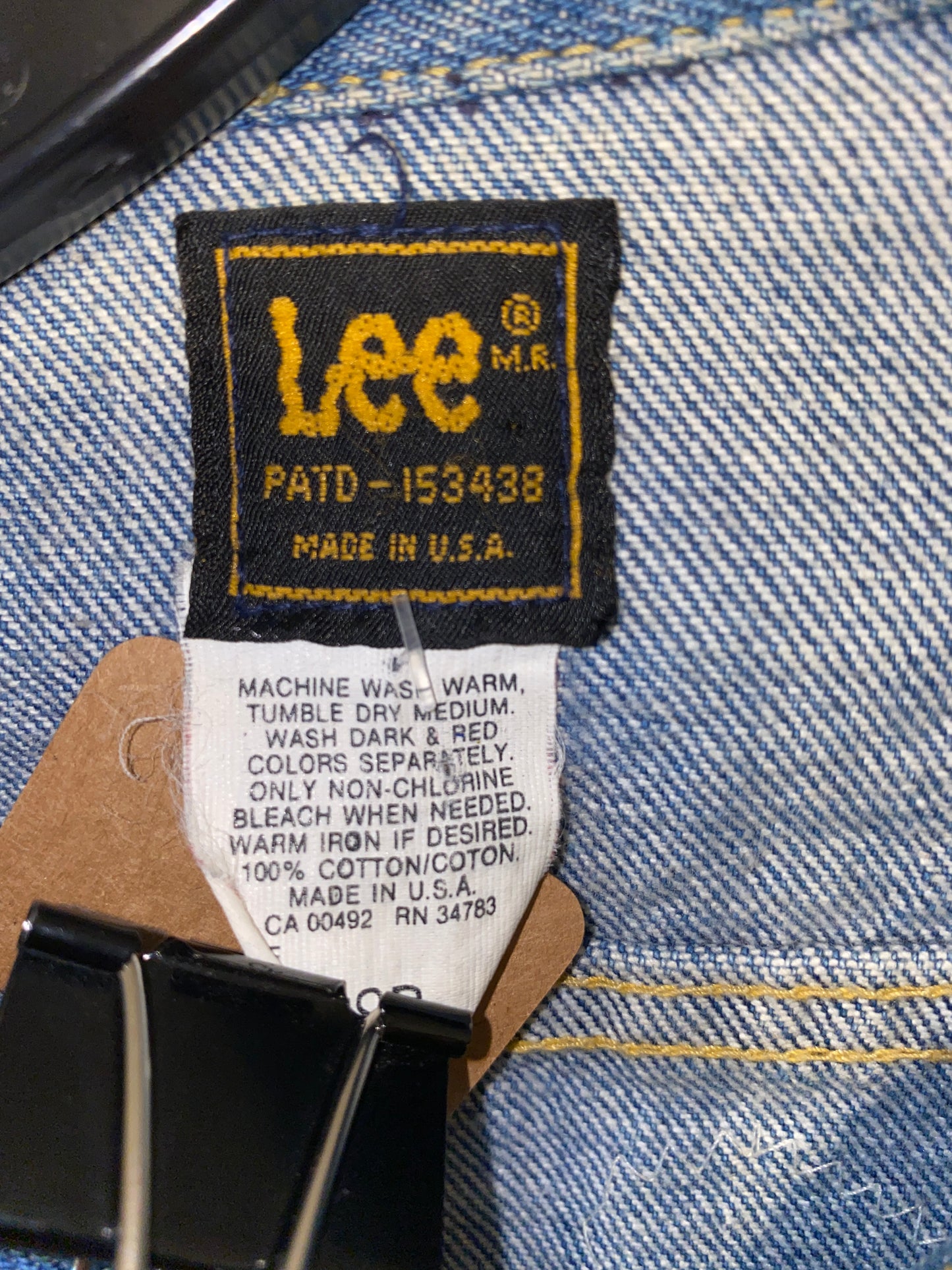 Lee Denim Jacket w Lace and Button Details