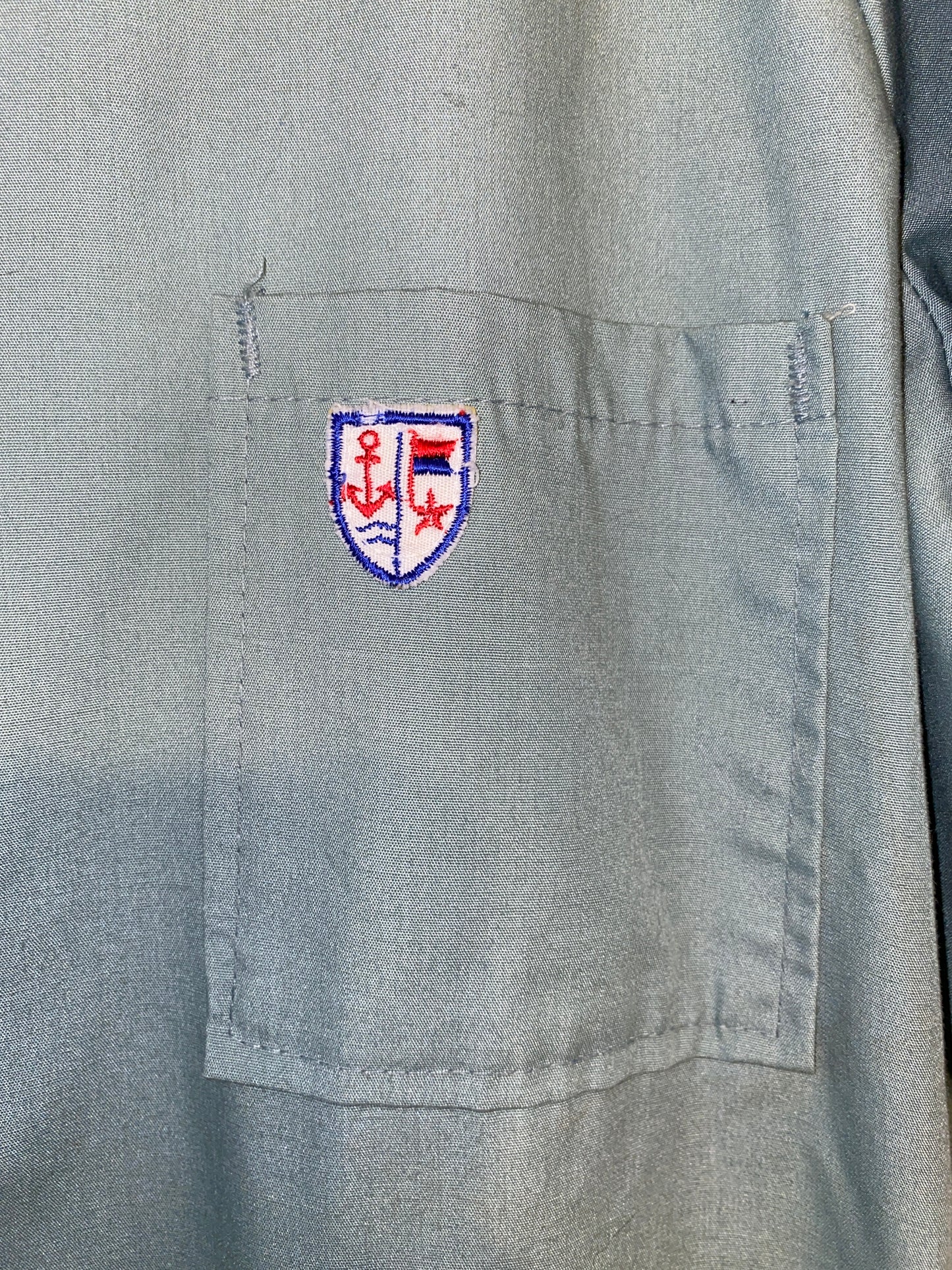 1970s Marina Nautical Jumpsuit