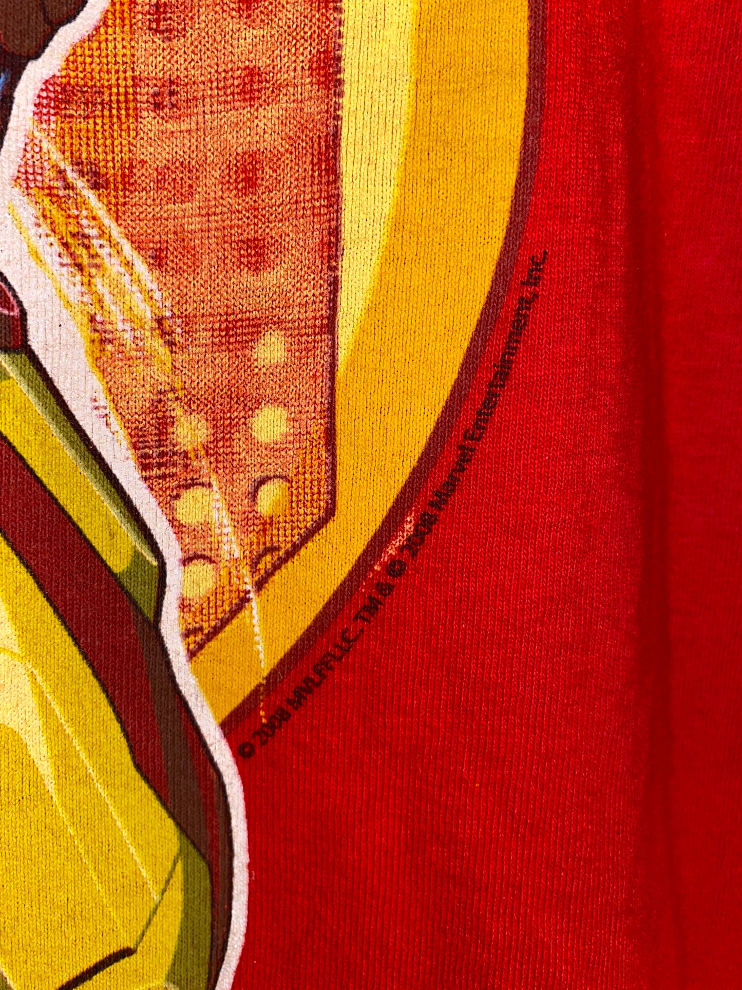 2008 Marvel's Iron Man Movie Shirt