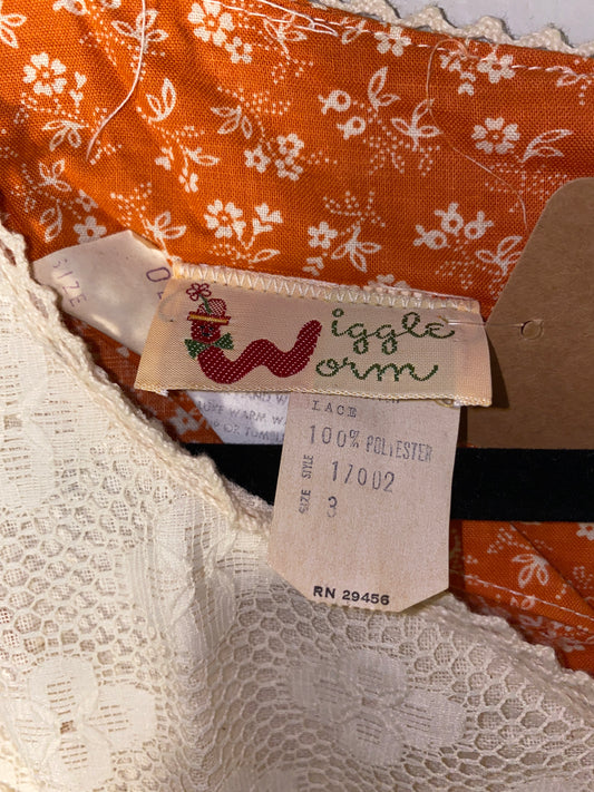 1970s Prairie Dress by Wiggle Worm