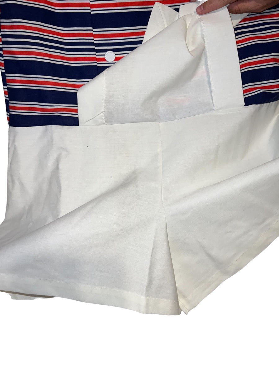 1970's Sears Sailor Themed Romper Tennis Dress
