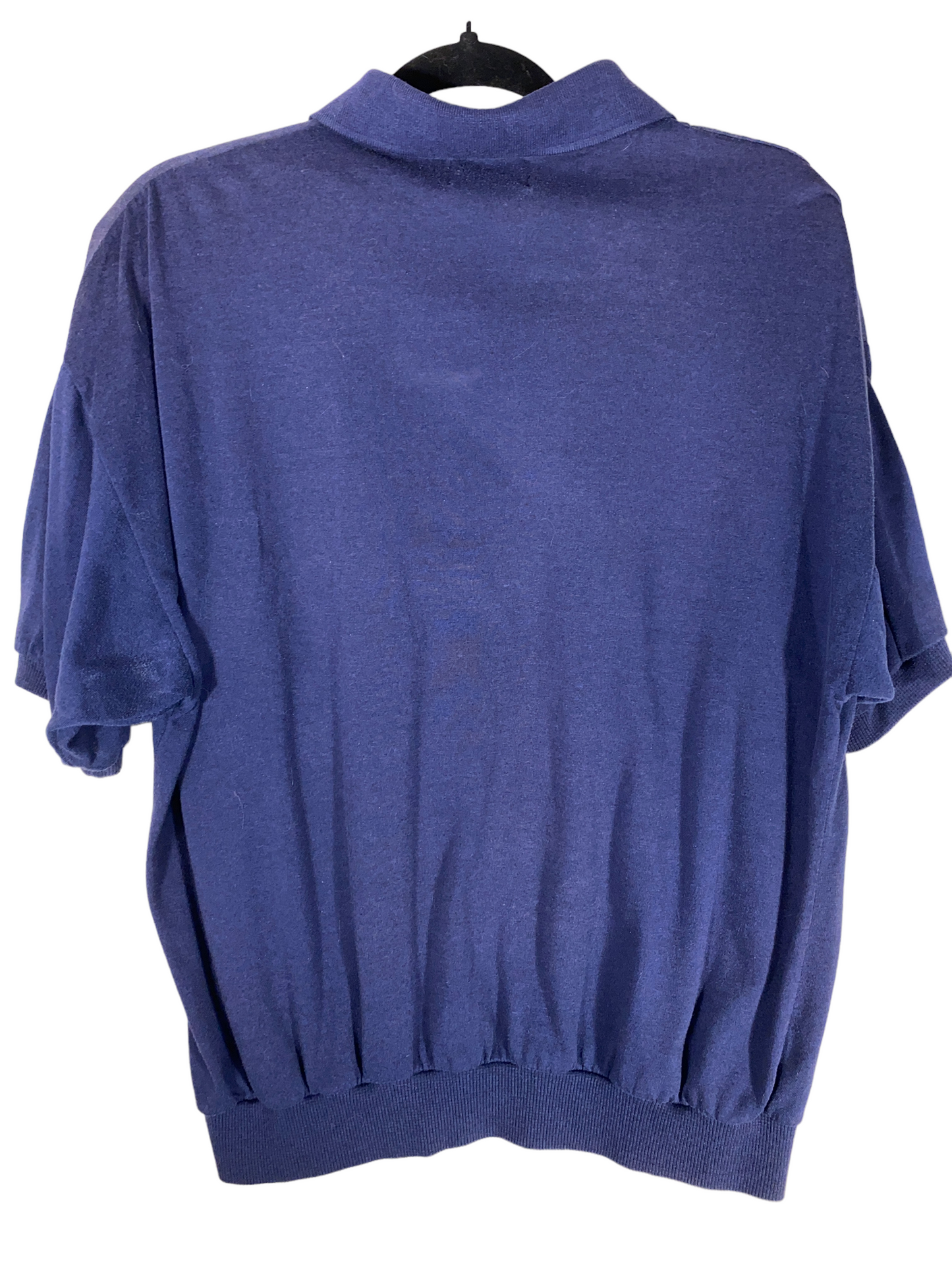 1980s Members Only Banded Waist Polo Shirt