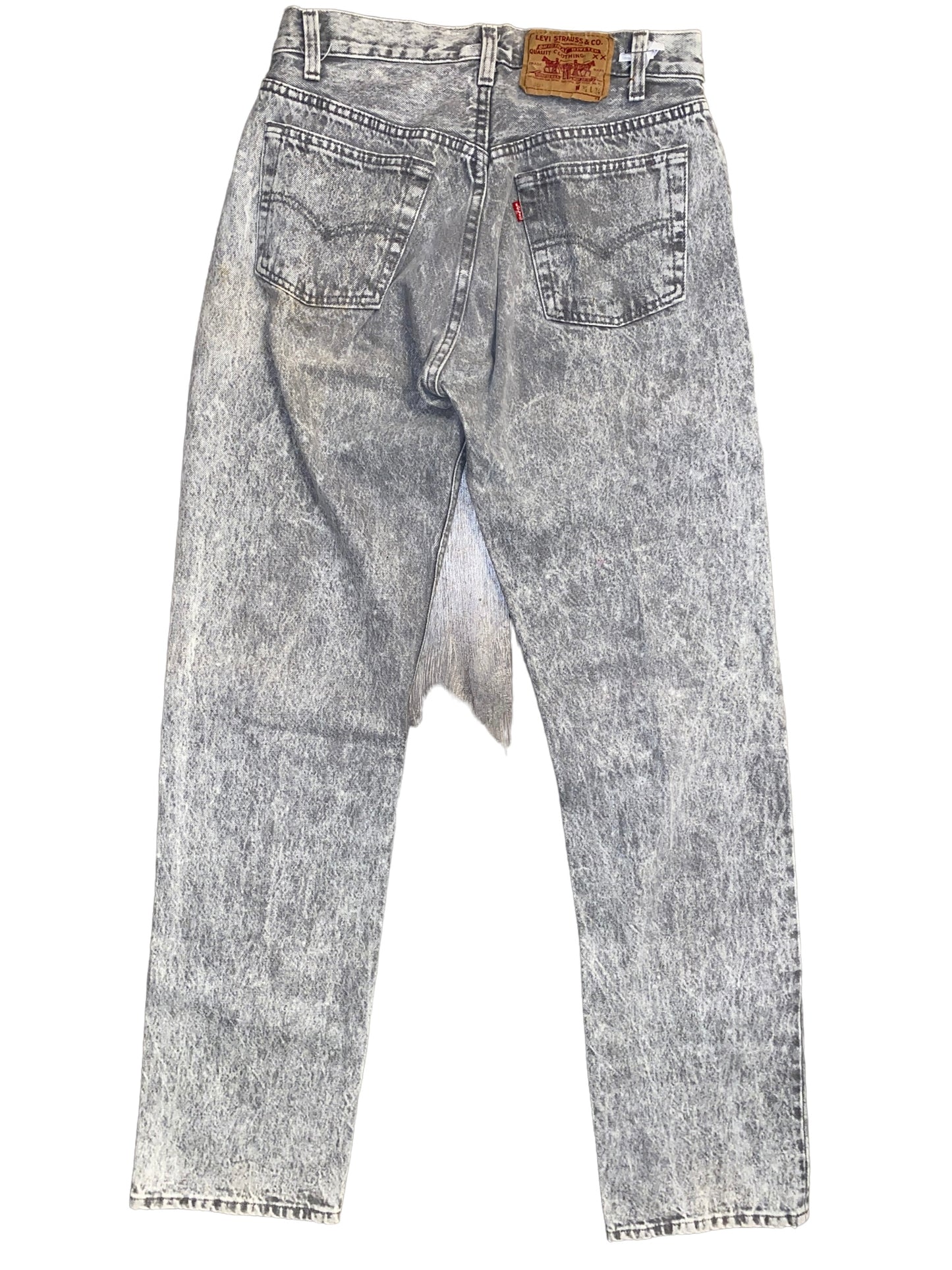 *Vintage Levi's Acid Wash 501 Button Fly