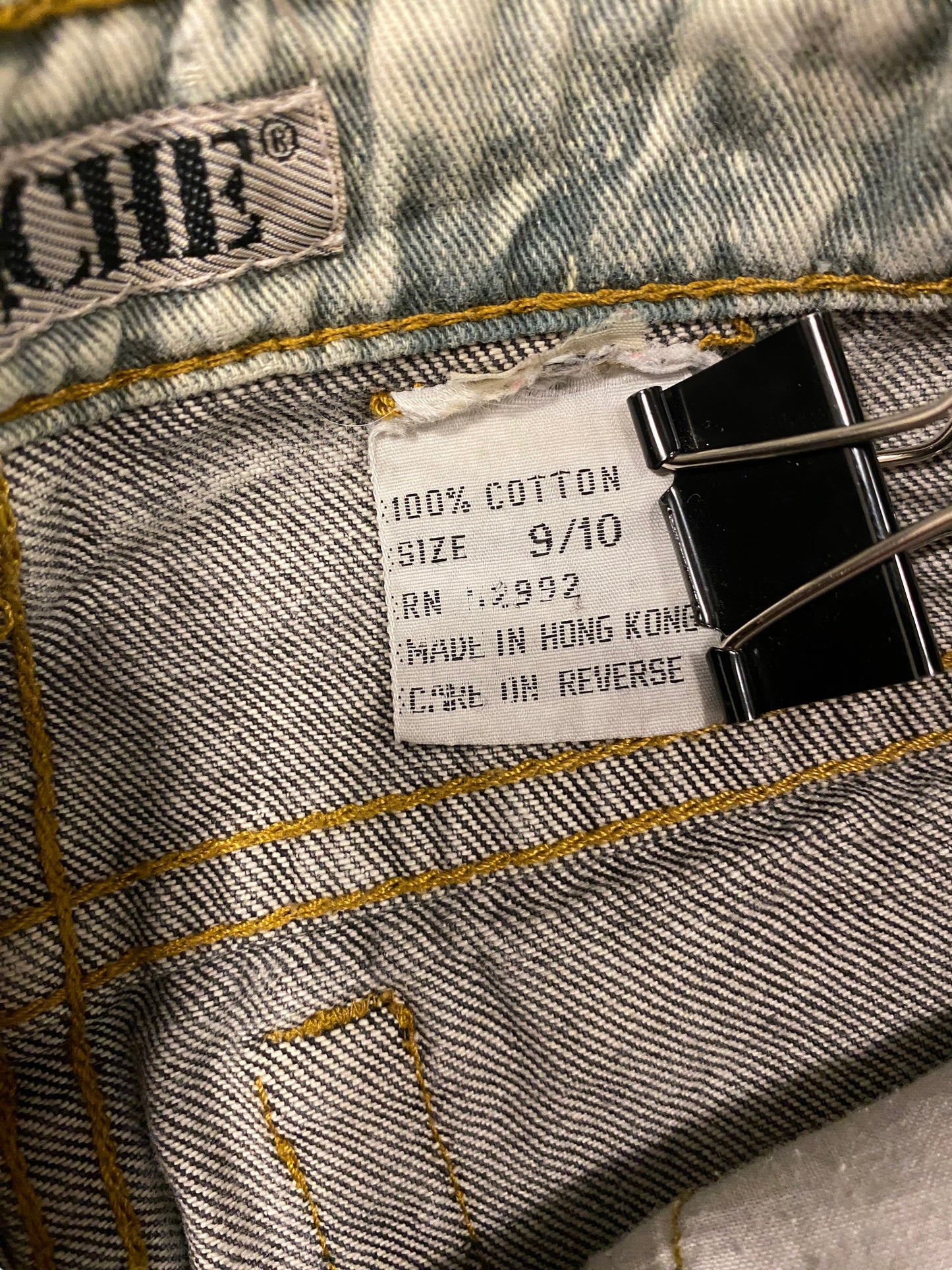 1990s Jordache Acid Wash Jeans