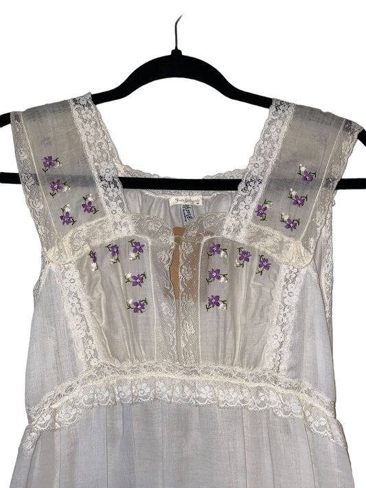 Vintage 1970s Sheer Gown by Bert Yelin