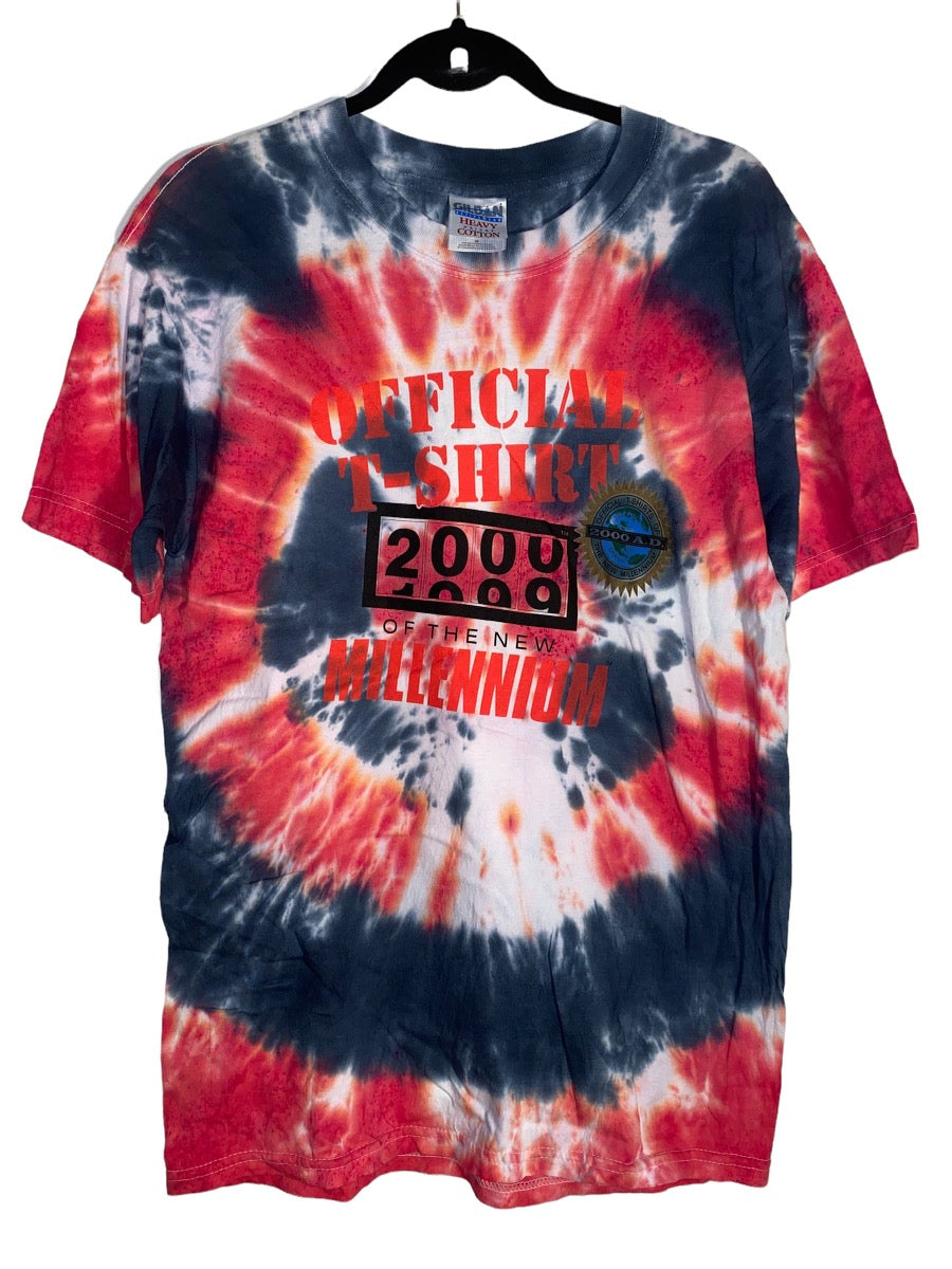 Official Shirt of The Millennium 1999 to 2000 Tie Dye Shirt