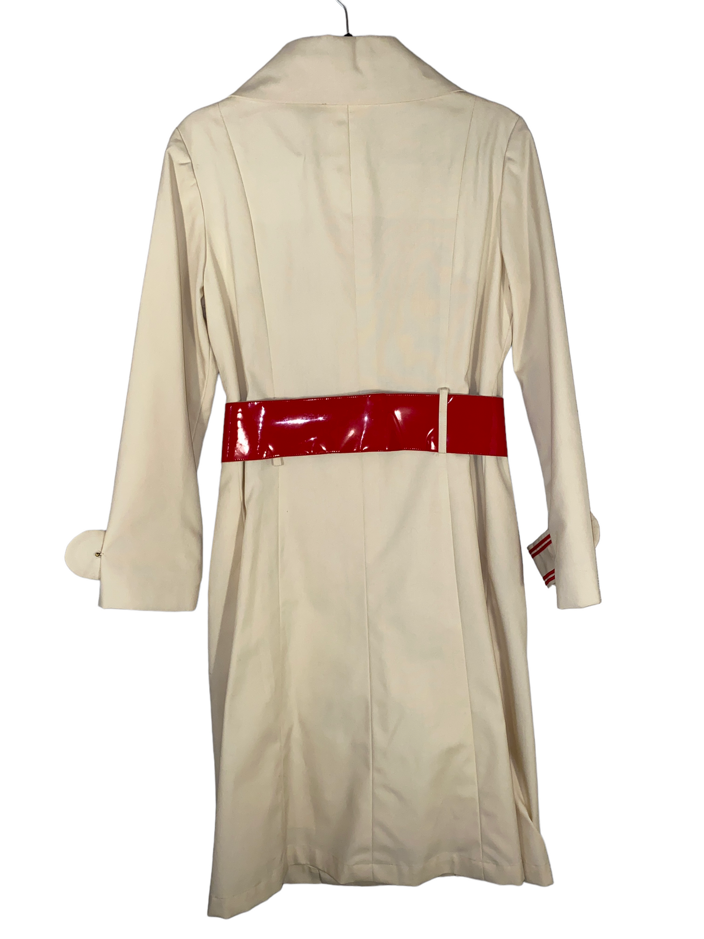 Online Exclusive 1960s Mod Coat with Vinyl Belt by Have A Nice Day