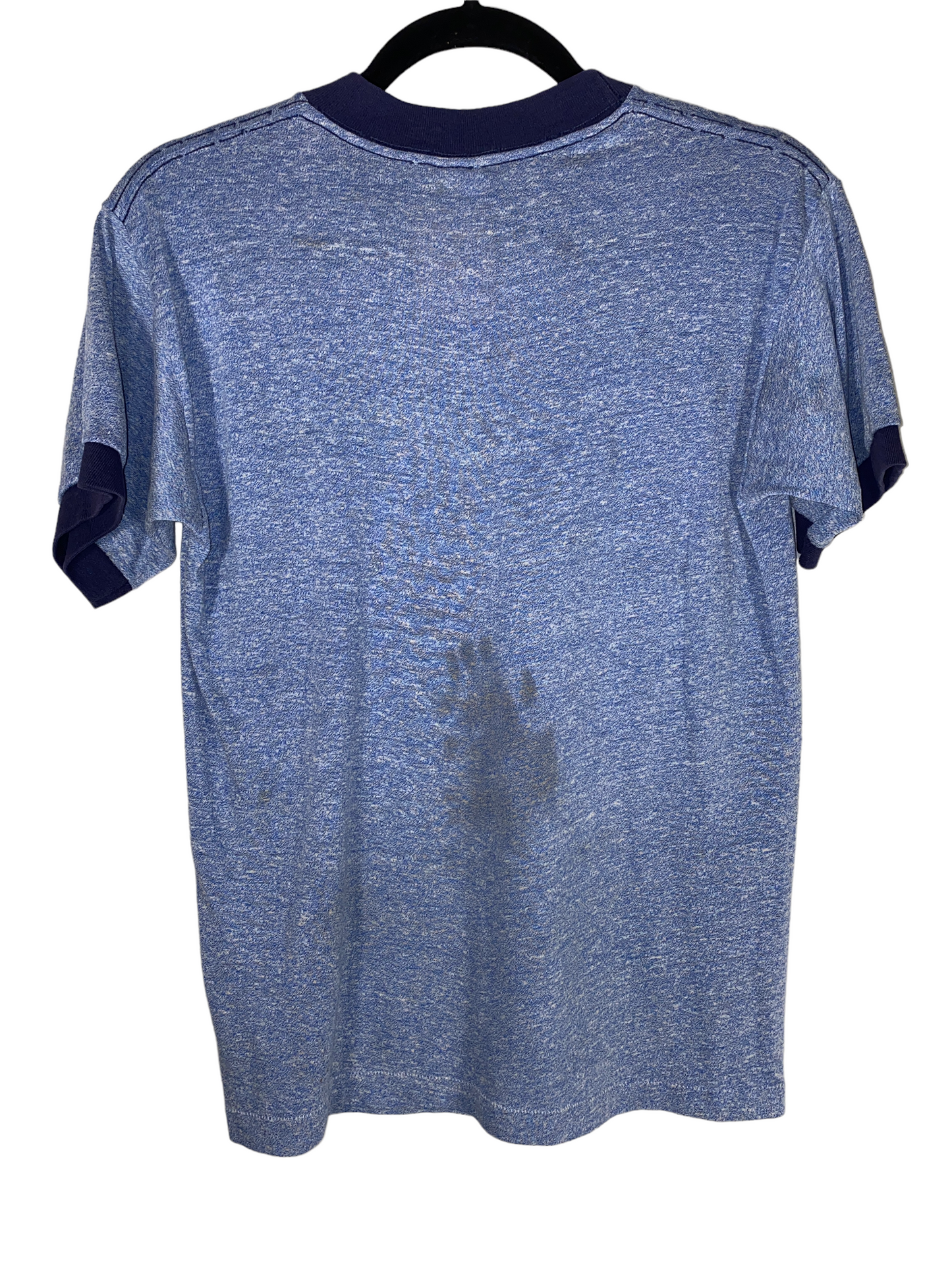 1980s Mickey Mouse Heather Blue Ringer