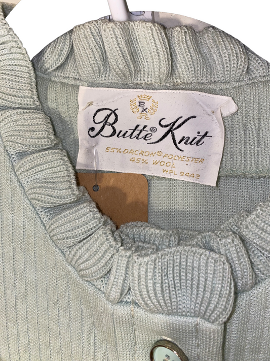 1970s Hostess Style Maxi Dress by Butte Knit (S)