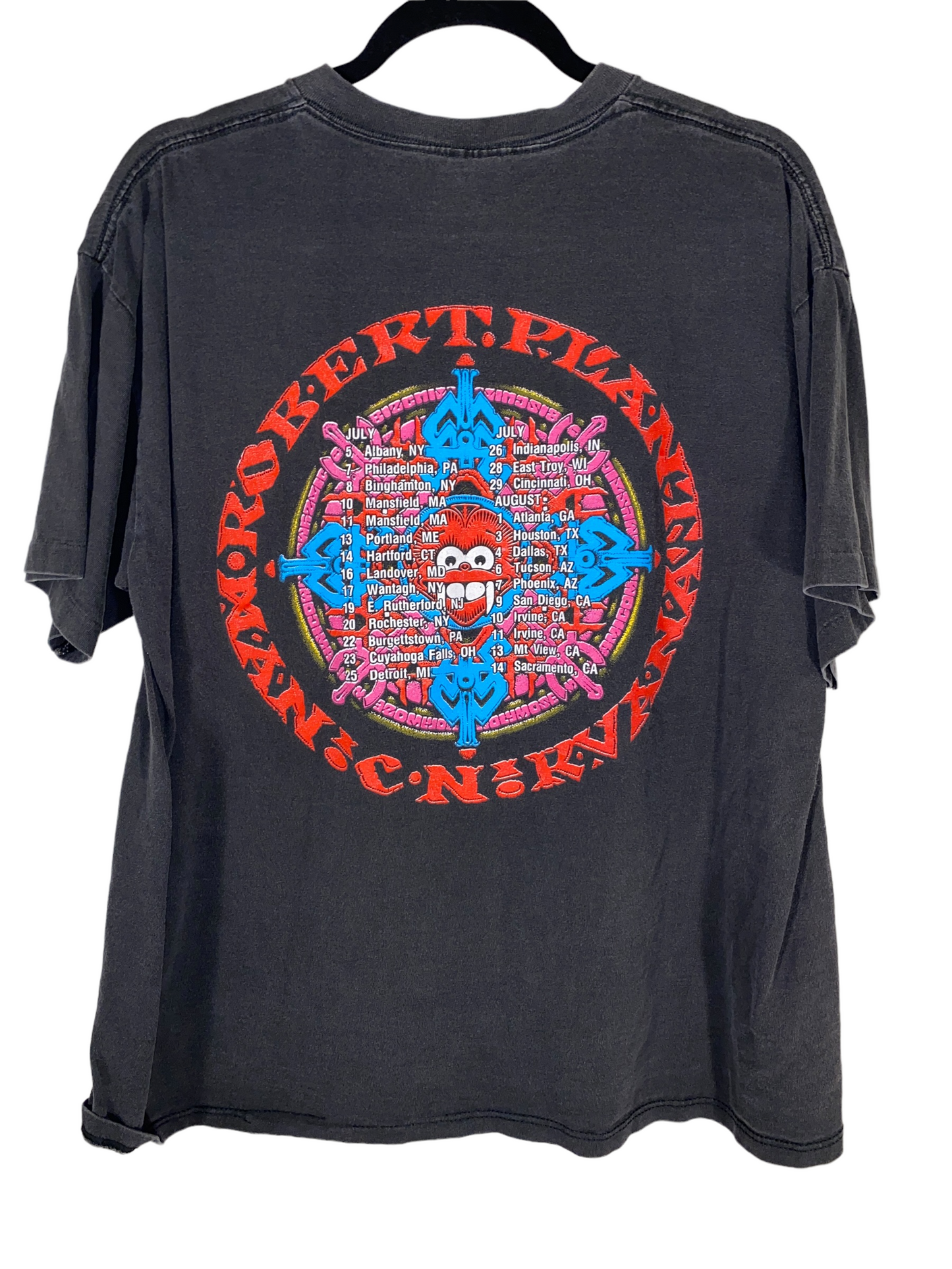 1990 Robert Plant Tour Shirt Led Zeppelin (XL)