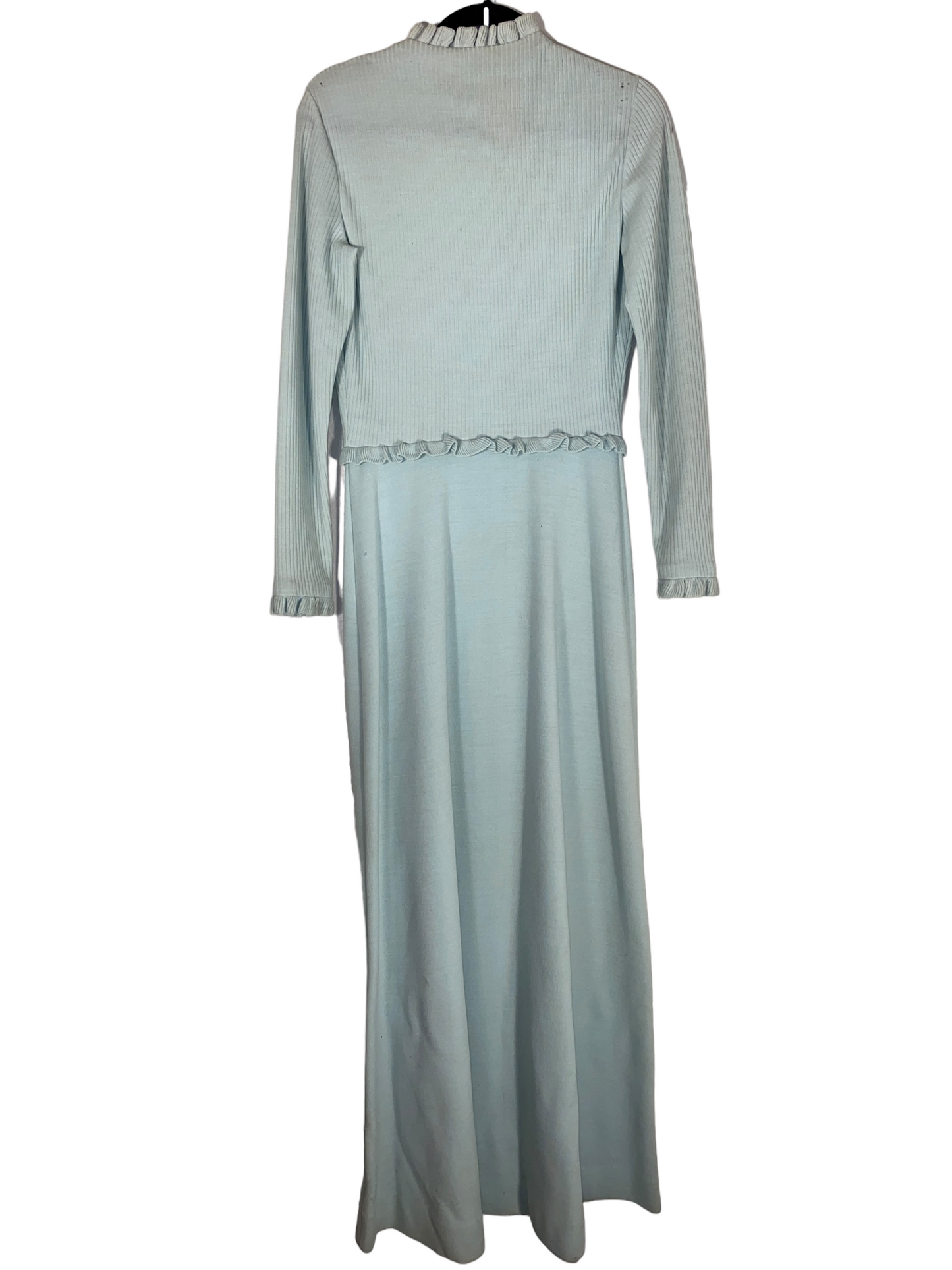 1970s Hostess Style Maxi Dress by Butte Knit (S)