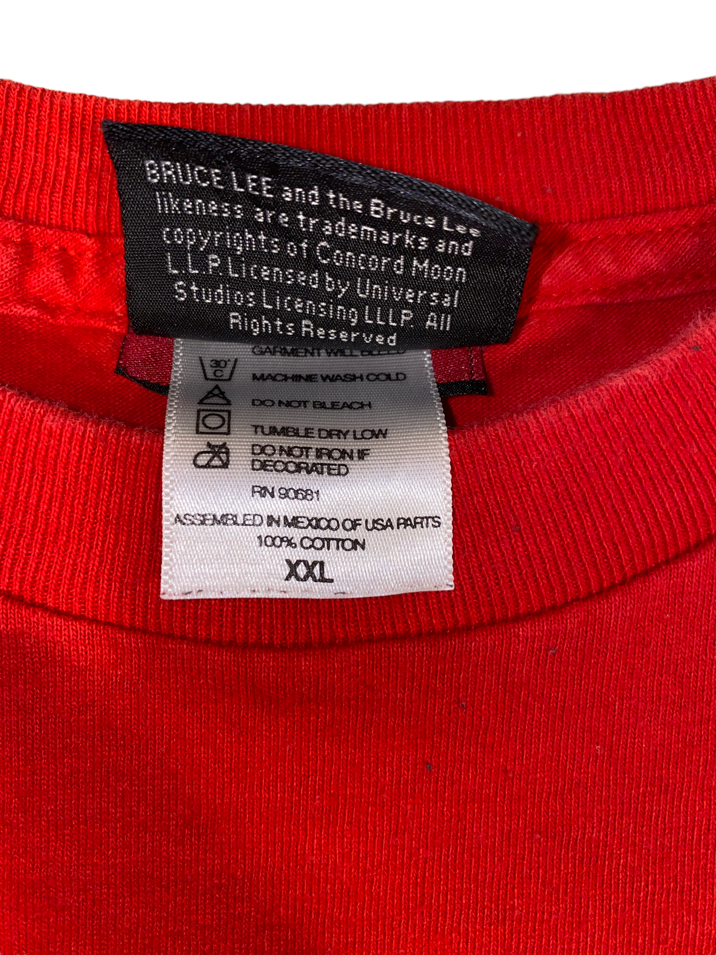 Y2K Bruce Lee Face Shirt