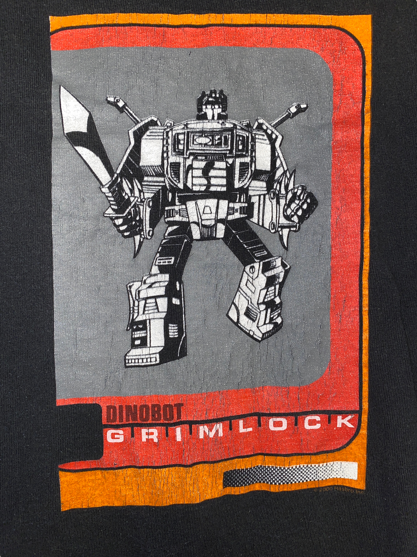 Y2K Transformers Grimlock Dinobot Shirt