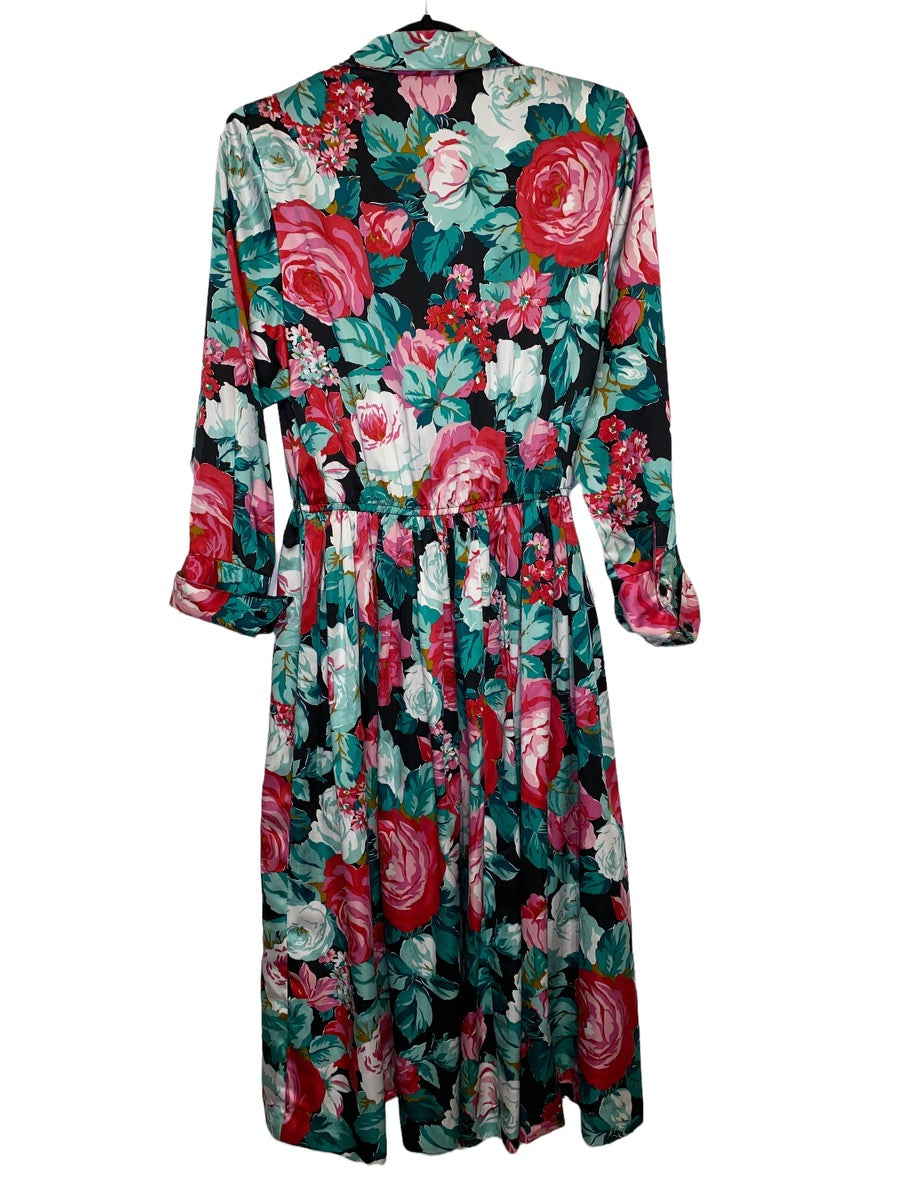 1980s Mock Wrap Dress by Act I