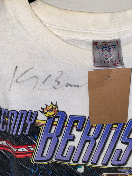 Vintage Drag Racing Shirt 1990s Kenny Bernstein Signed