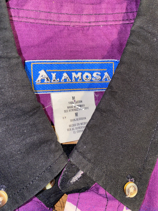 Vintage Alamosa Lightning and Horses Wrap Around Print