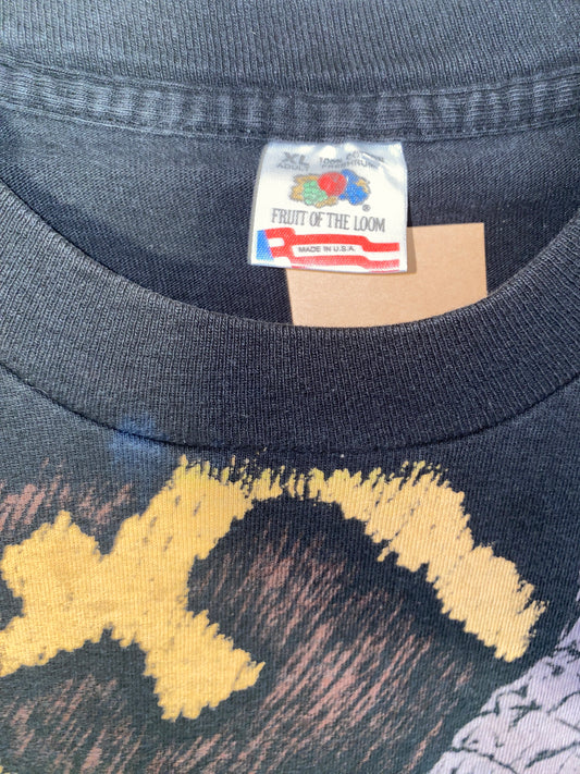 Vintage Zoo Shirt All Over Print Zebra Elephant Cheetah AOP