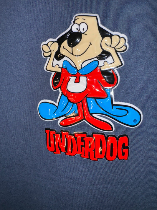 Vintage Underdog Shirt Hard Vinyl Print