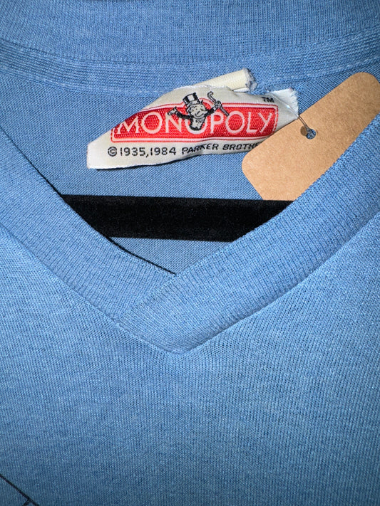 Vintage Monopoly Shirt Long Sleep Shirt 1980s