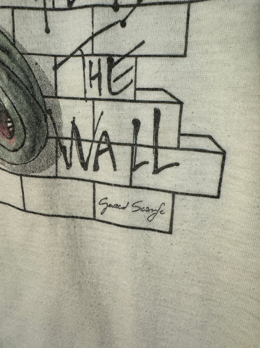 Vintage Pink Floyd Shirt Pink Floyd The Wall 1980s Ringer