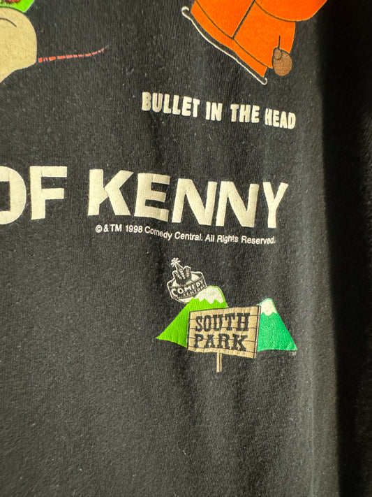 Vintage South Park Shirt Many Deaths of Kenny 1990s