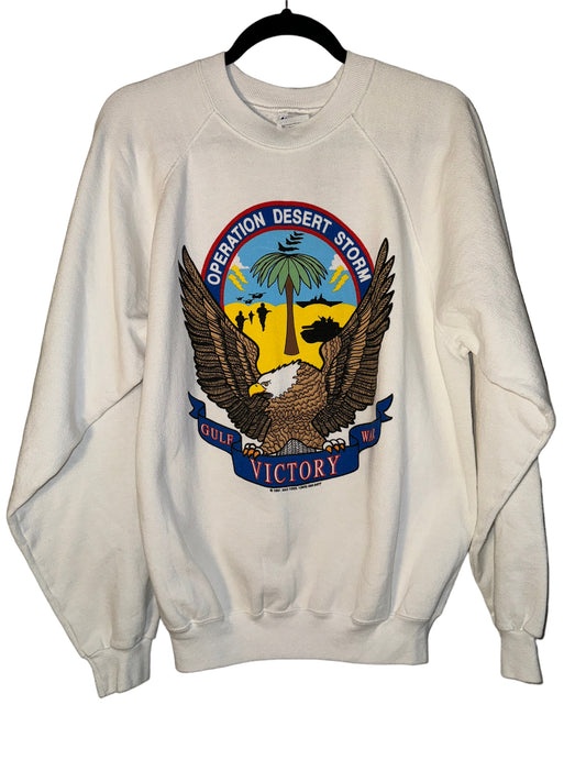 Vintage Desert Storm Shirt Gulf War Operation Desert Shield 1990s