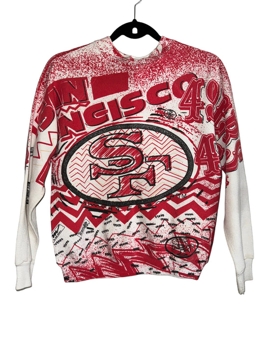 Vintage San Francisco 49ers AOP Sweatshirt