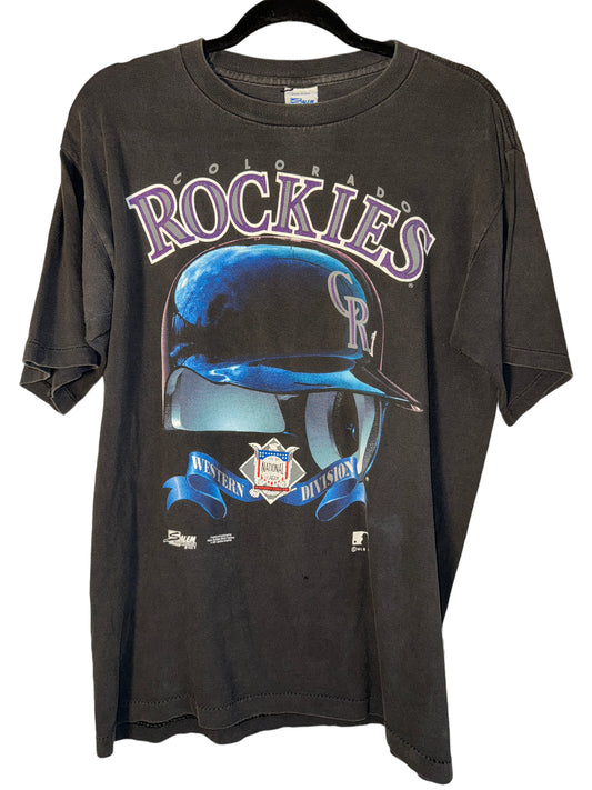 Vintage Colorado Rockies Shirt MLB by Salem