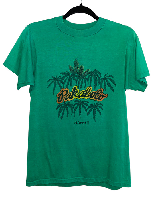 Vintage Marijuana Shirt Hawaii Pakalolo Hawaiian Slang
