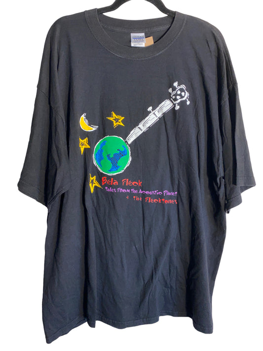 Vintage Bela Fleck Shirt Bela Fleck and the Flecktones