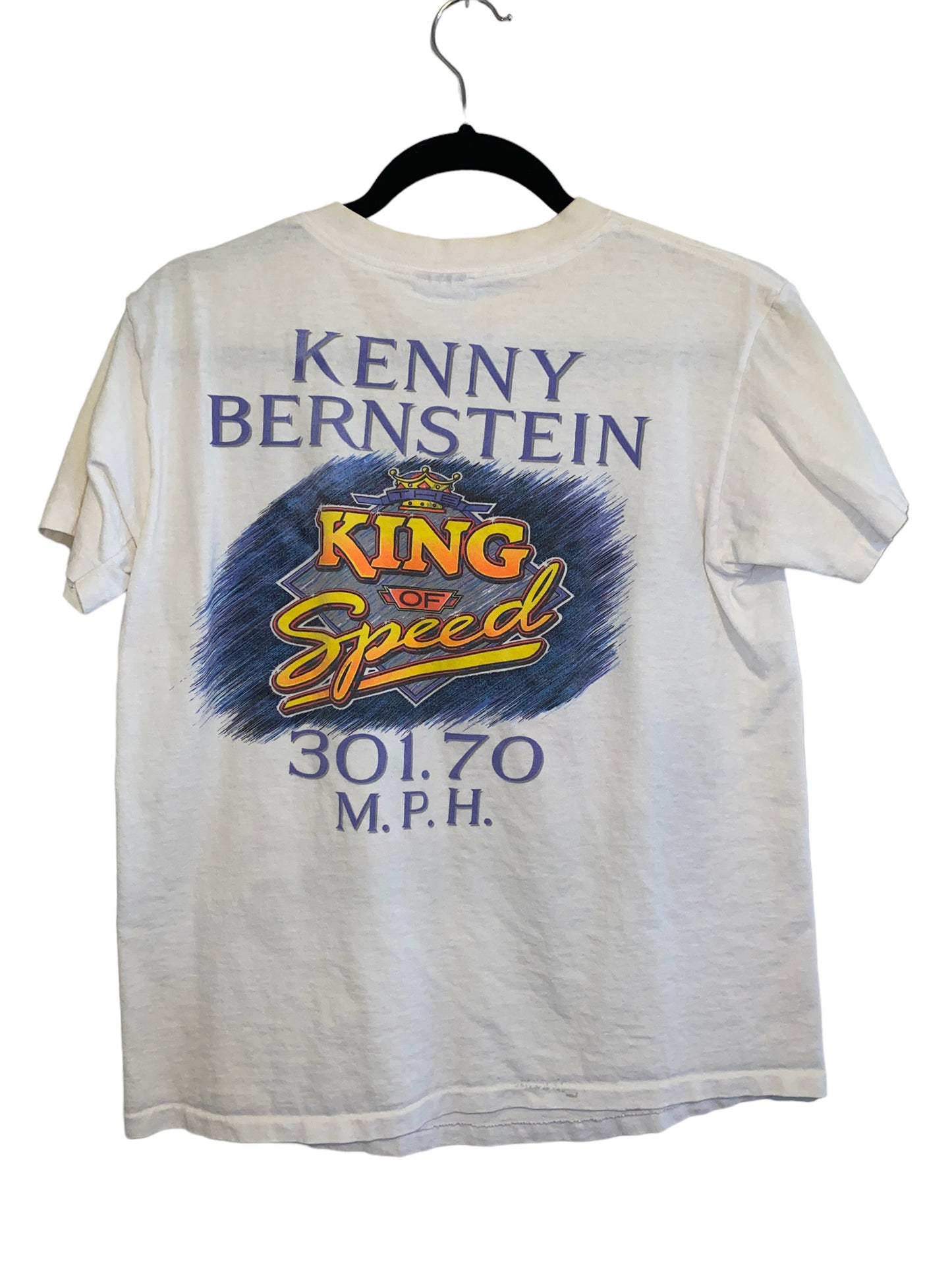 Vintage Drag Racing Shirt 1990s Kenny Bernstein Signed