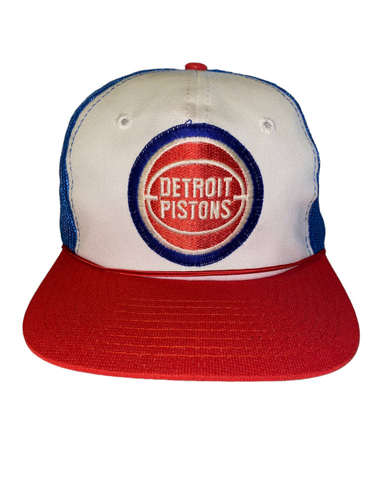 Vintage Detroit Pistons Trucker Hat