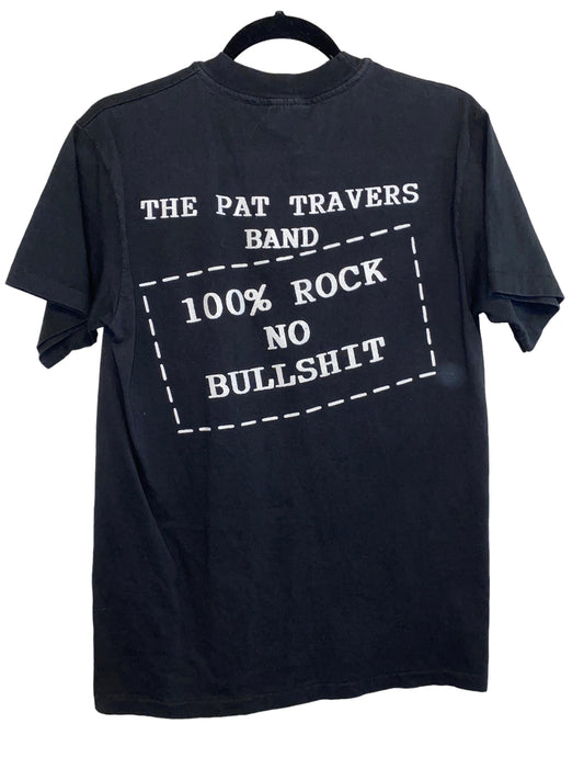 Vintage Pat Travers Band Shirt 1980s 100% Rock