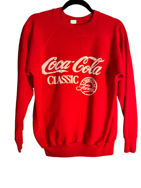 Vintage Coca Cola Sweatshirt Classic Original Formula