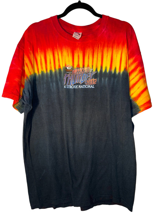 Vintage AMA Racing Shirt Motocross Tie Dye 2002