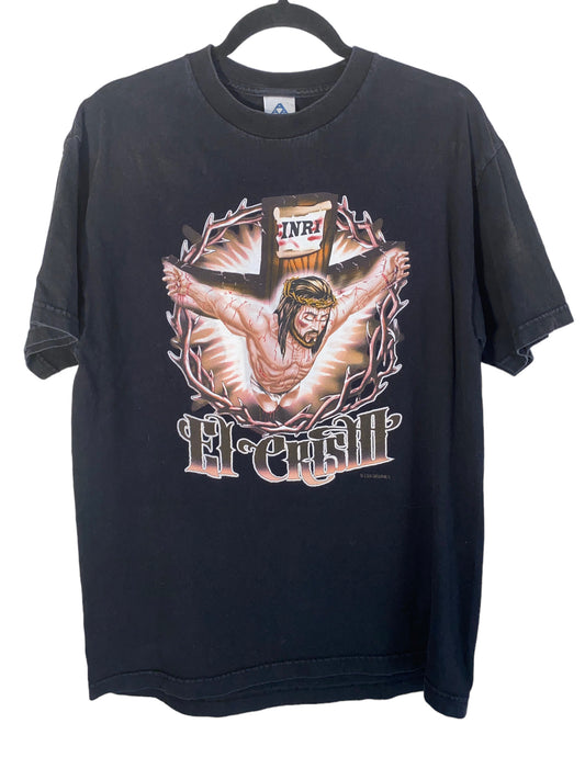 Vintage Christian Shirt Jesus On The Cross El Cristo