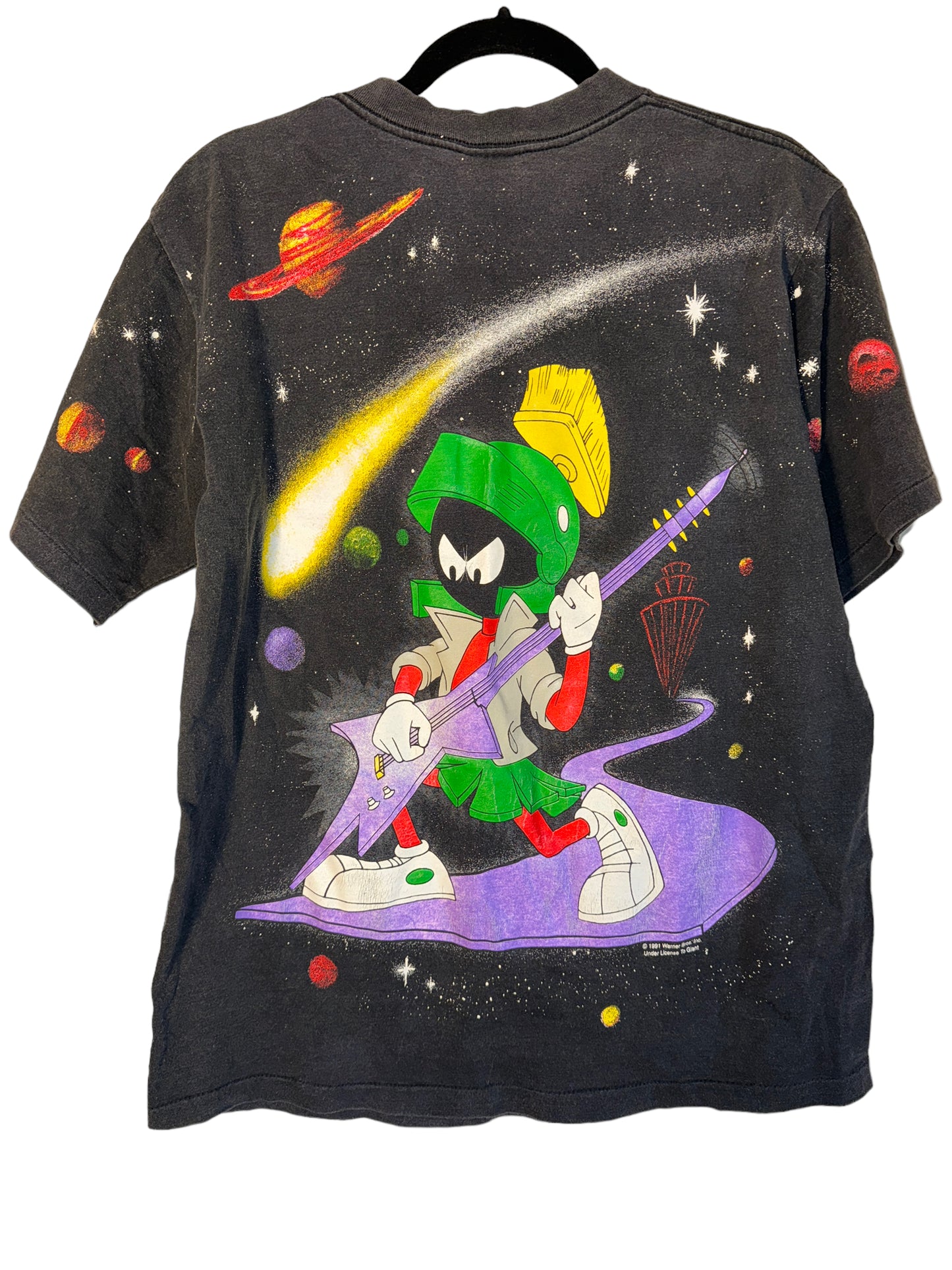 Vintage Marvin the Martian AOP Rock Star Outer Space