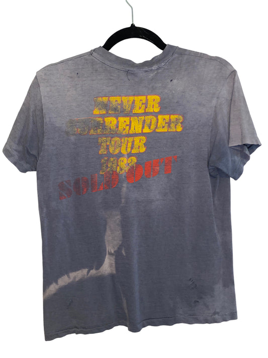 Vintage Triumph Shirt 1980s Never Surrender Tour Sold Out