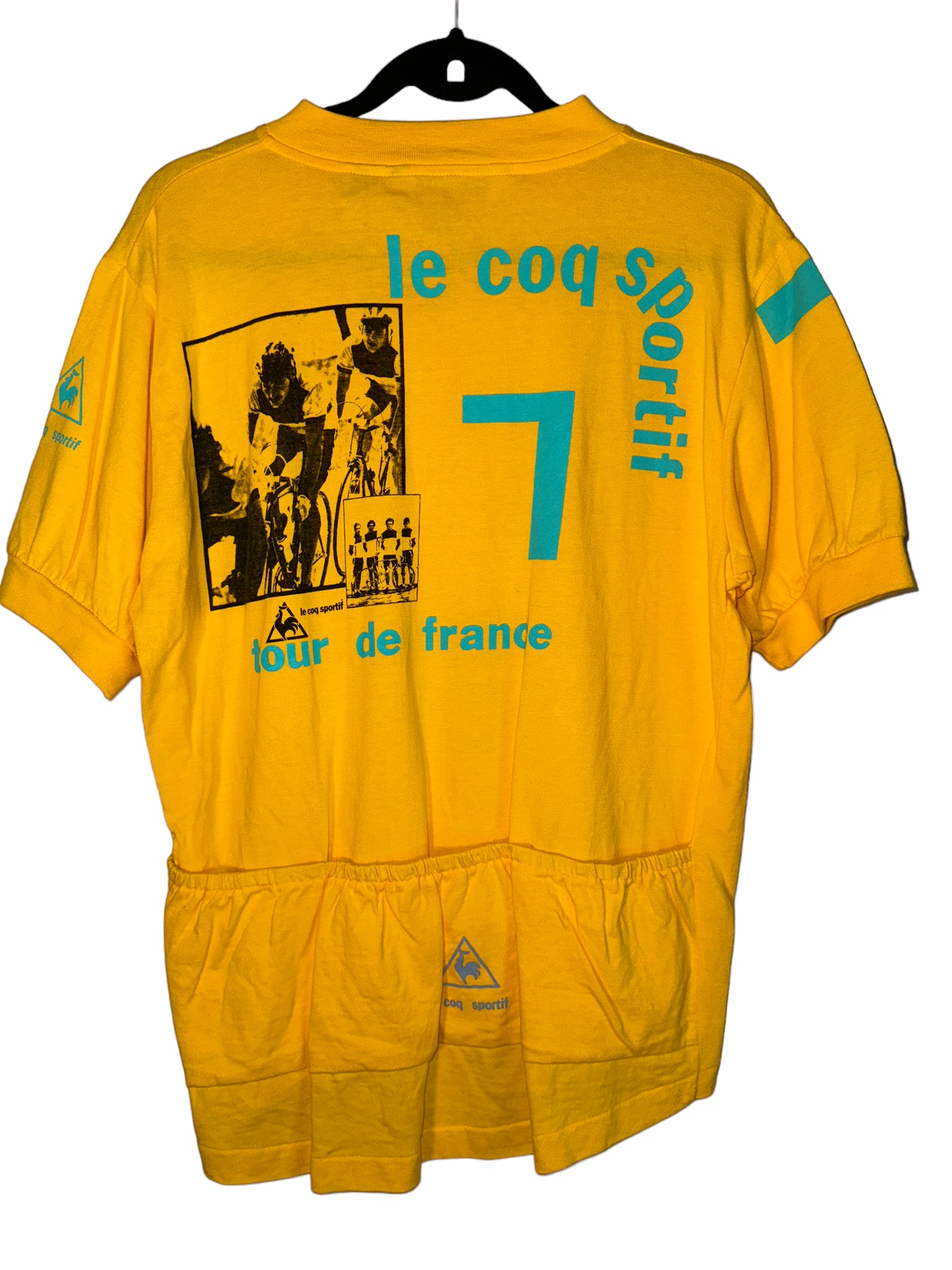 Vintage Tour De France Shirt Le Coq Sportif Jersey