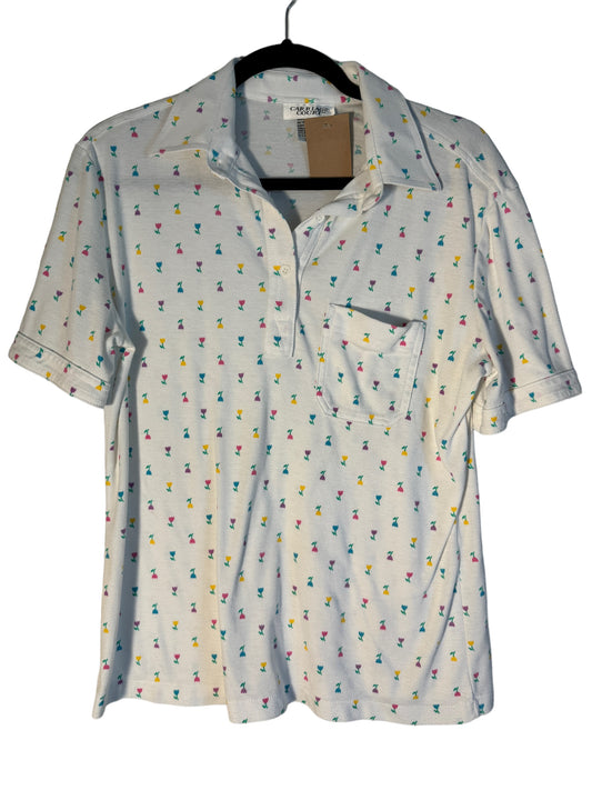Vintage Tulip Polo by Carriage Court