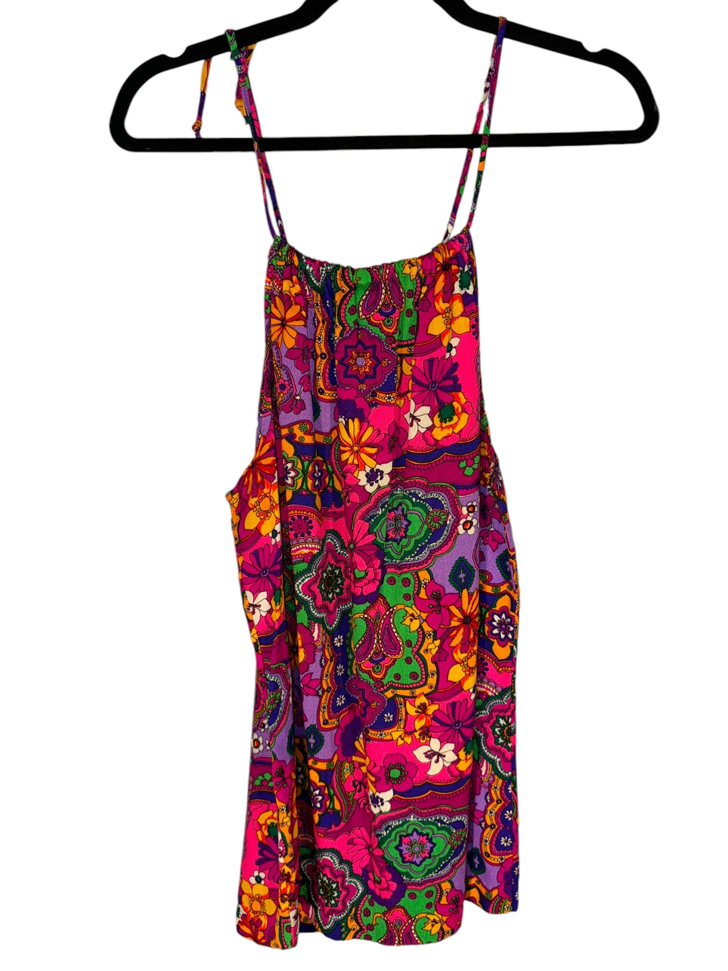 Vintage Sleeveless Psychedelic Top by Judy Ann