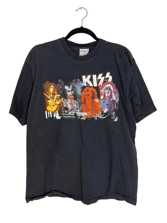 Vintage KISS Shirt KISS Concert Shirt 2001 Russian Japanese Chinese