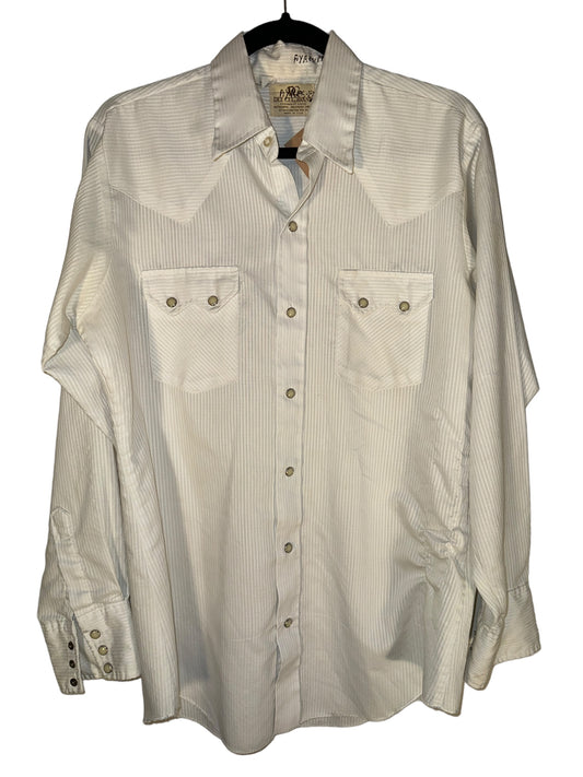 Vintage DeeCee Brand Pearl Snap Sawtooth Pocket Western